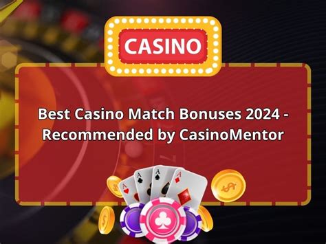 best casino match bonuses